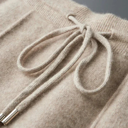 Ritsvest loungewear set met bijpassende broek