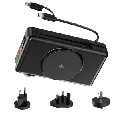 EnergieMate 5-in-1 Powerbank – 15.000mAh met Snellaadfunctie