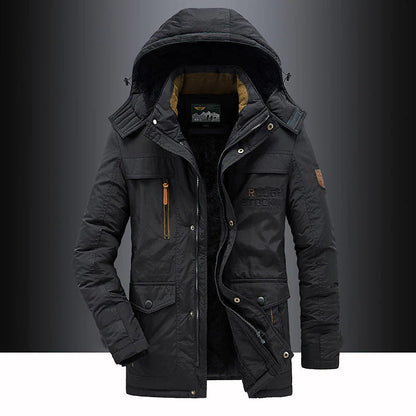 Multifunctionele Winterjas – Warme herenjas met capuchon en voering