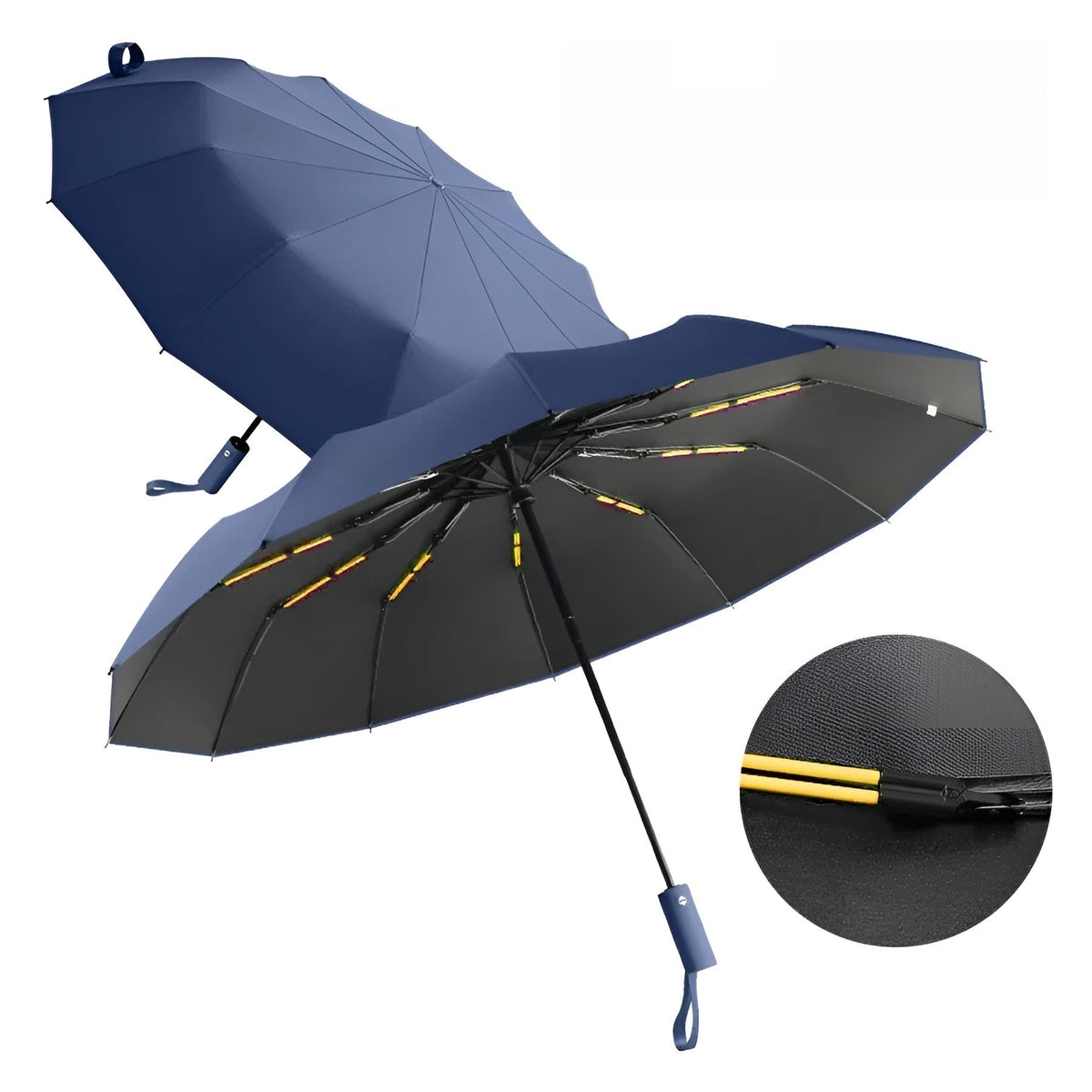 Automatische paraplu – UV-bescherming SPF 50+, Compact & Windbestendig