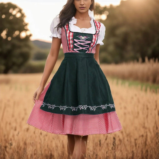 Fien Geruite Oktoberfest Dirndl voor Dames