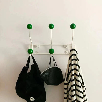 Vintage Metalen Wandhaken Set - Klassieke Kapstok voor Jassen en Accessoires
