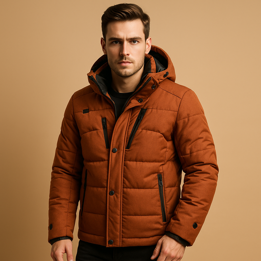 Rubano Donsparka voor Heren – Warm, Comfortabel en Stijlvol