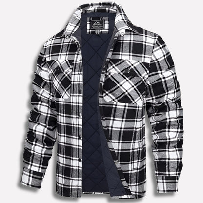 Geruit Flanel Heren Overhemd - Warm en Comfortabel