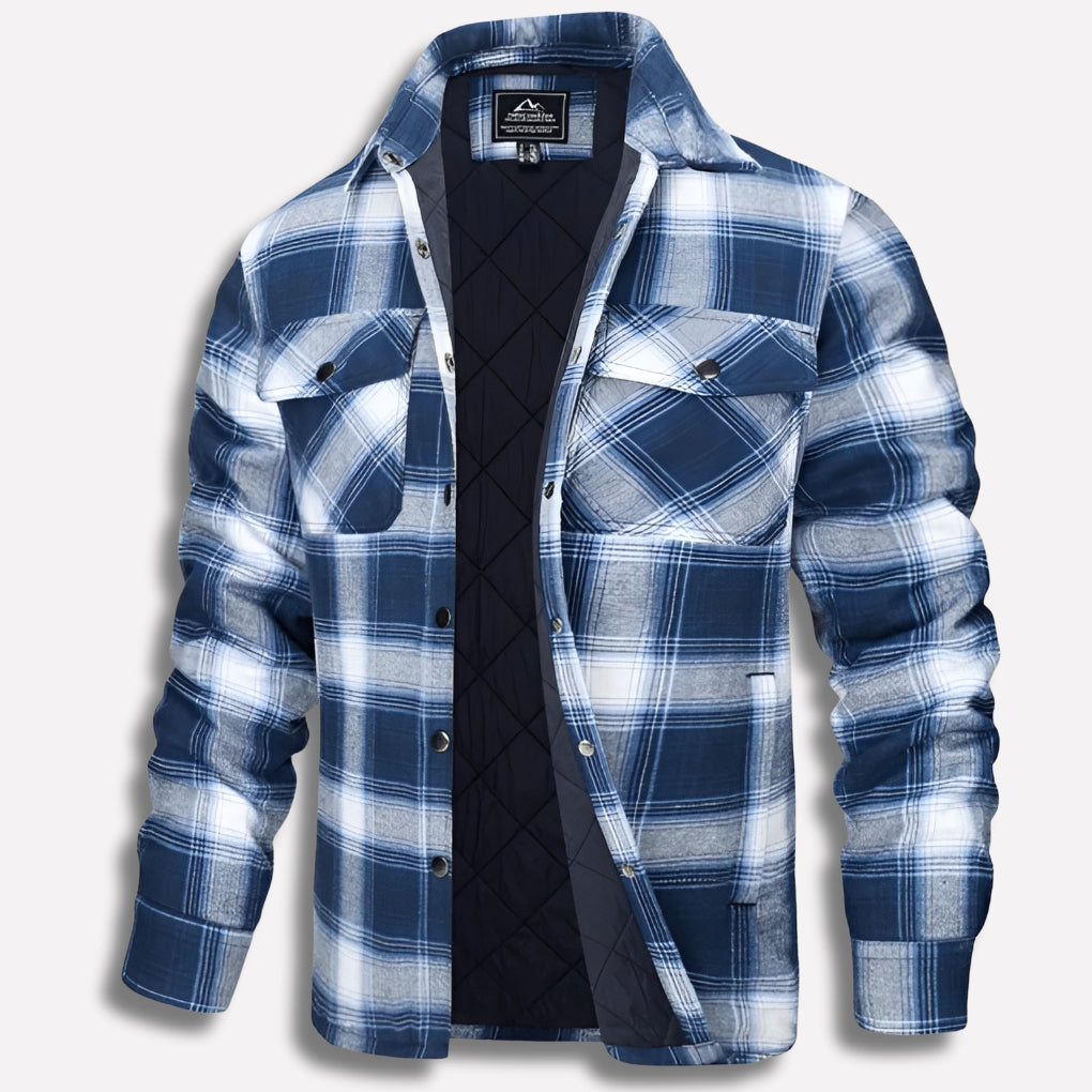 Geruit Flanel Heren Overhemd - Warm en Comfortabel