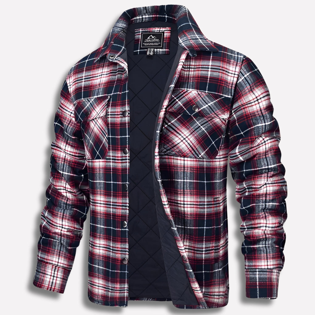 Geruit Flanel Heren Overhemd - Warm en Comfortabel