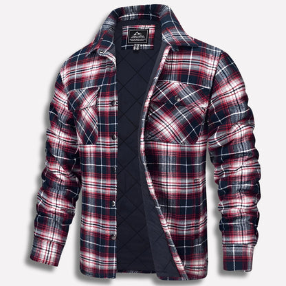 Geruit Flanel Heren Overhemd - Warm en Comfortabel