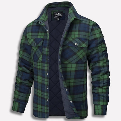 Geruit Flanel Heren Overhemd - Warm en Comfortabel