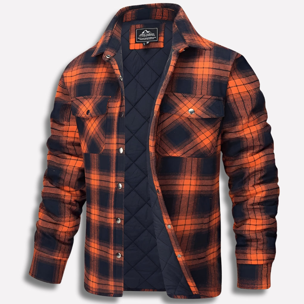 Geruit Flanel Heren Overhemd - Warm en Comfortabel