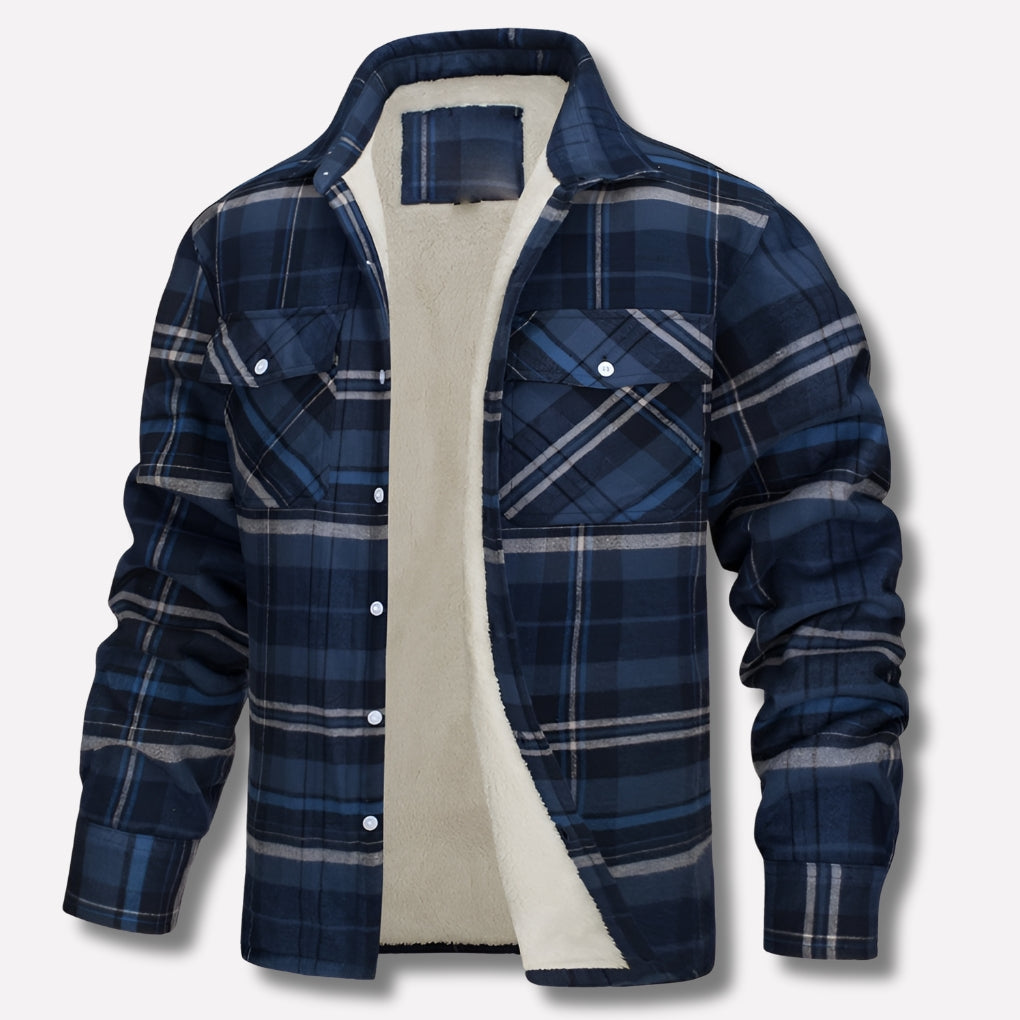 Geruit Flanel Heren Overhemd - Warm en Comfortabel