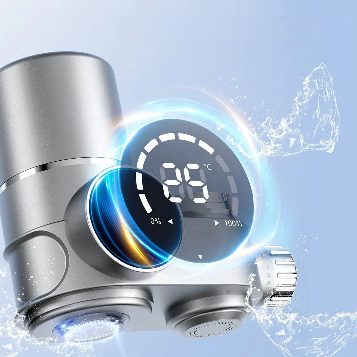AquaDisplay Kraanwaterfilter Met LED Scherm