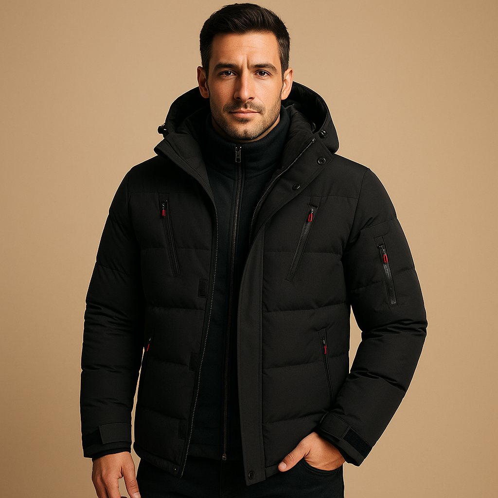Heren AllWeather Winterjas – Waterdicht, Warm en Stijlvol