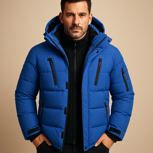 Heren AllWeather Winterjas – Waterdicht, Warm en Stijlvol
