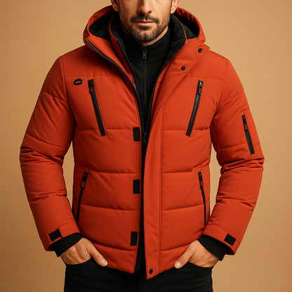 Heren AllWeather Winterjas – Waterdicht, Warm en Stijlvol