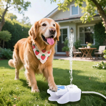 Interactieve Pootactivatie Waterfontein voor Honden