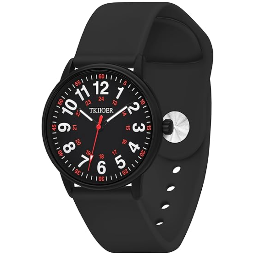 Professionele Waterdichte Medische Horloge met Luminous Wijzerplaat
