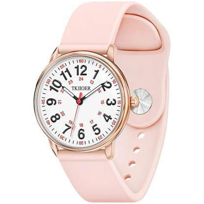 Professionele Waterdichte Medische Horloge met Luminous Wijzerplaat