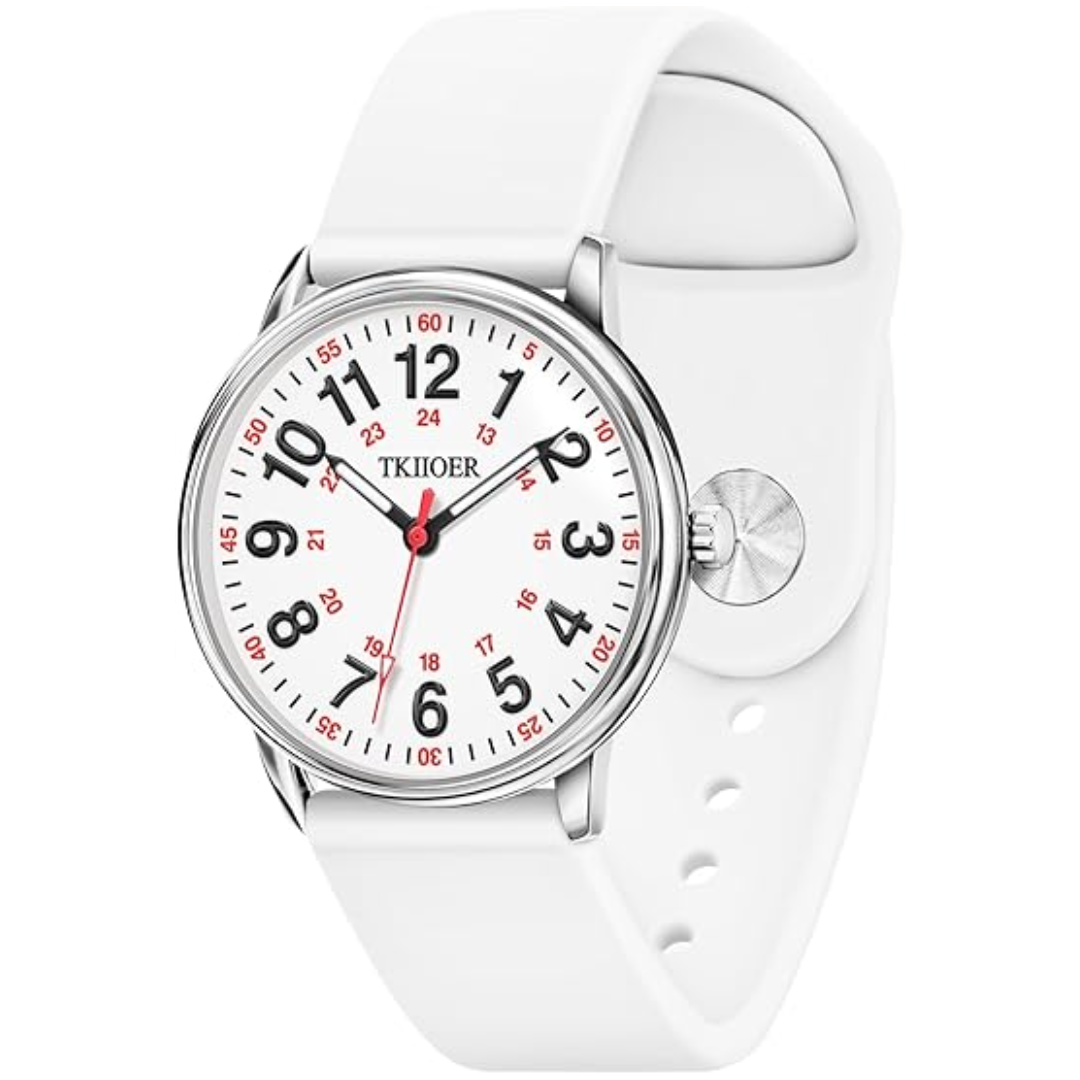 Professionele Waterdichte Medische Horloge met Luminous Wijzerplaat