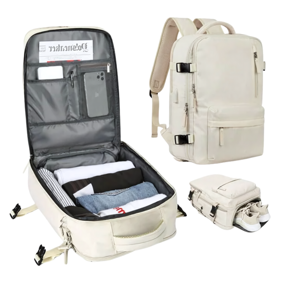 TrailMate Waterdichte Reisrugzak Met USB-poort 35L