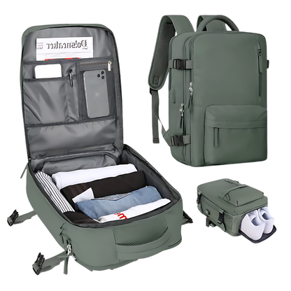 TrailMate Waterdichte Reisrugzak Met USB-poort 35L