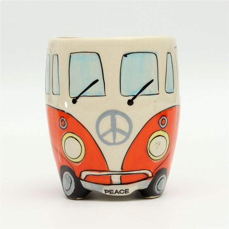 GroovyCup Camperbus Mok – Retro Keramieken Koffiemok 330ml