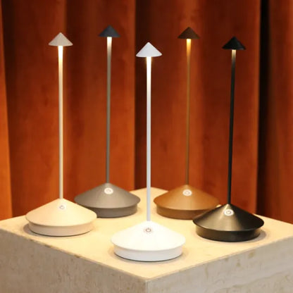 LumiPort Draadloze Tafellamp – Dimbare LED Verlichting voor Binnen & Buiten