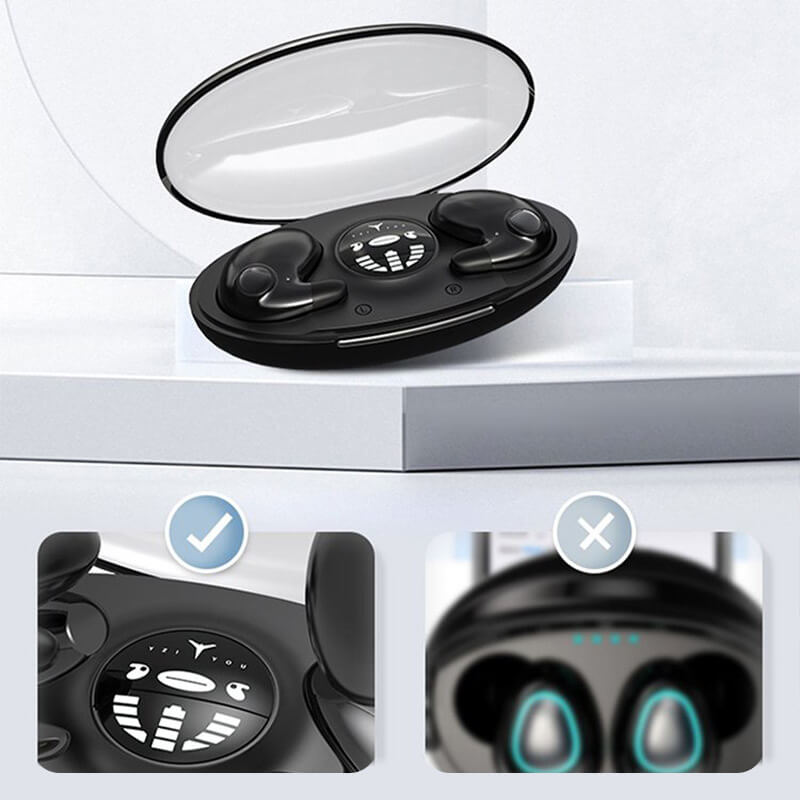 DroomPulse Draadloze Slaapoordopjes met Bluetooth